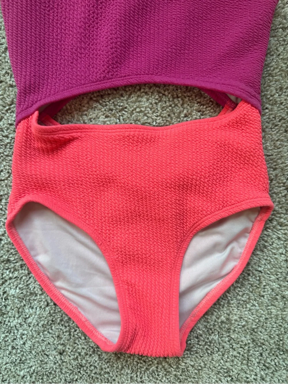 Old Navy Girls One Piece Swimsuit Bundle Size 6/6X  Floral, Pineapple Colorblock